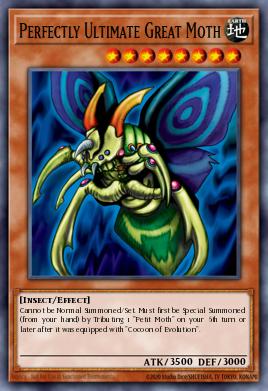 Perfectly Ultimate Great Moth Yu-Gi-Oh card