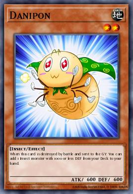Danipon Yu-Gi-Oh card