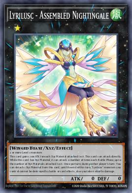 Lyrilusc - Assembled Nightingale Yu-Gi-Oh card