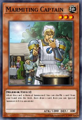 Marmiting Captain Yu-Gi-Oh card