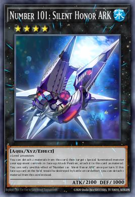 Number 101: Silent Honor ARK Yu-Gi-Oh card