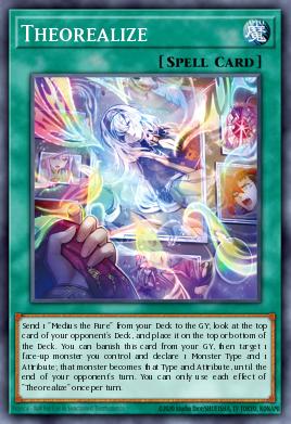 Theorealize Yu-Gi-Oh card
