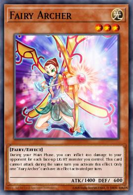 Fairy Archer Yu-Gi-Oh card