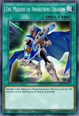 The Melody of Awakening Dragon Yu-Gi-Oh card