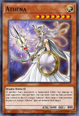 Athena Yu-Gi-Oh card
