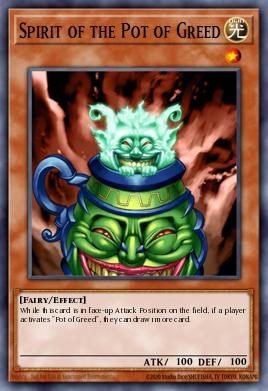 Spirit of the Pot of Greed Yu-Gi-Oh card