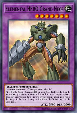 Elemental HERO Grand Neos Yu-Gi-Oh card