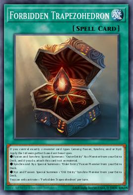 Forbidden Trapezohedron Yu-Gi-Oh card