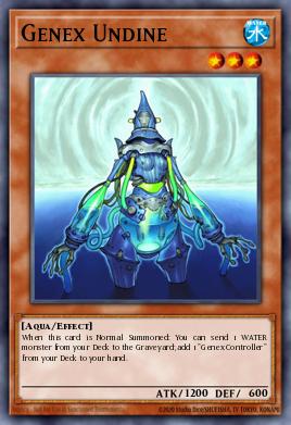 Genex Undine Yu-Gi-Oh card
