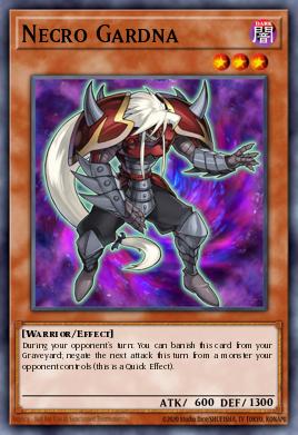 Necro Gardna Yu-Gi-Oh card