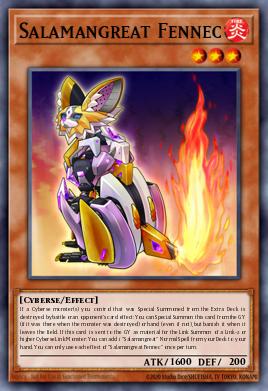 Salamangreat Fennec Yu-Gi-Oh card