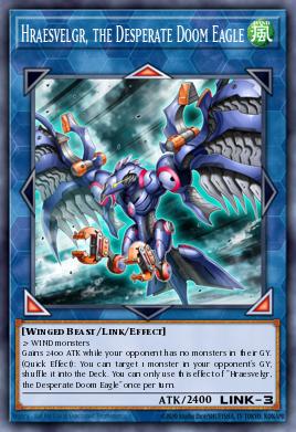 Hraesvelgr, the Desperate Doom Eagle Yu-Gi-Oh card