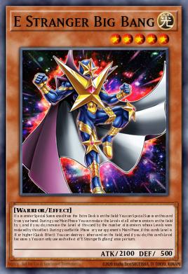 E Stranger Big Bang Yu-Gi-Oh card