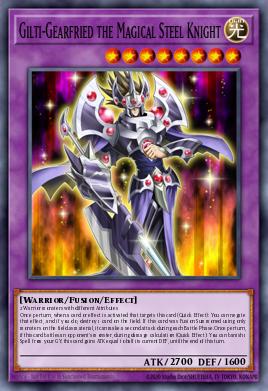 Gilti-Gearfried the Magical Steel Knight Yu-Gi-Oh card