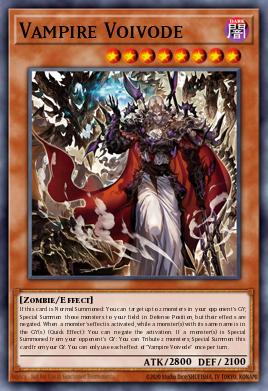 Vampire Voivode Yu-Gi-Oh card