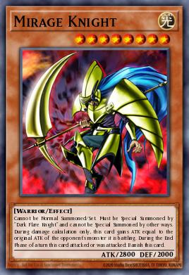 Mirage Knight Yu-Gi-Oh card