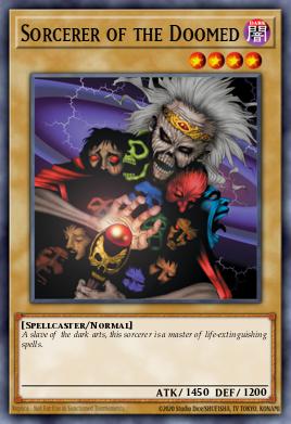 Sorcerer of the Doomed Yu-Gi-Oh card
