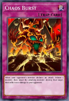 Chaos Burst Yu-Gi-Oh card