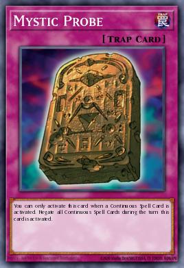 Mystic Probe Yu-Gi-Oh card