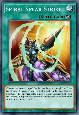 Spiral Spear Strike Yu-Gi-Oh card
