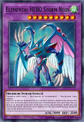 Elemental HERO Storm Neos Yu-Gi-Oh card