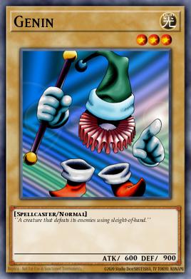 Genin Yu-Gi-Oh card