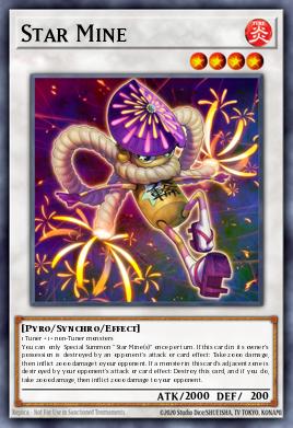 Star Mine Yu-Gi-Oh card