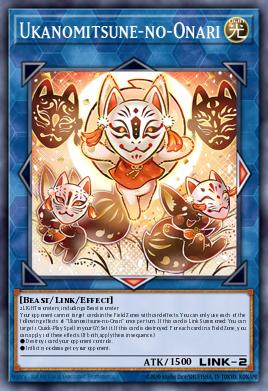 Ukanomitsune-no-Onari Yu-Gi-Oh card