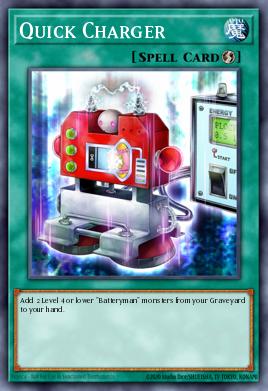 Quick Charger Yu-Gi-Oh card
