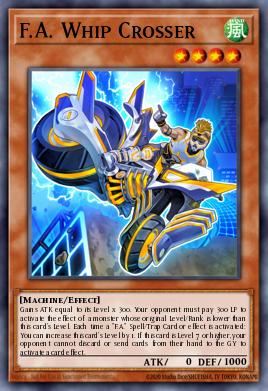 F.A. Whip Crosser Yu-Gi-Oh card