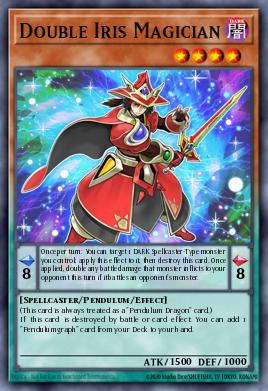 Double Iris Magician Yu-Gi-Oh card