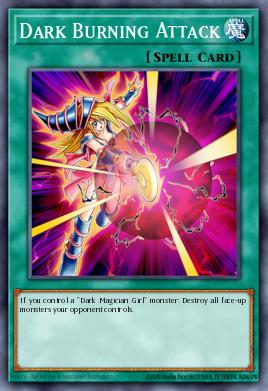 Dark Burning Attack Yu-Gi-Oh card