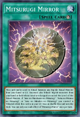 Mitsurugi Mirror Yu-Gi-Oh card