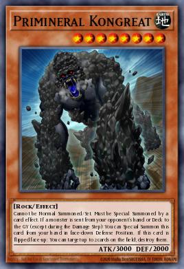 Primineral Kongreat Yu-Gi-Oh card