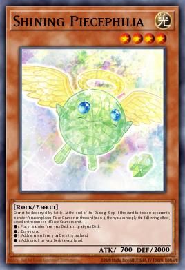 Shining Piecephilia Yu-Gi-Oh card