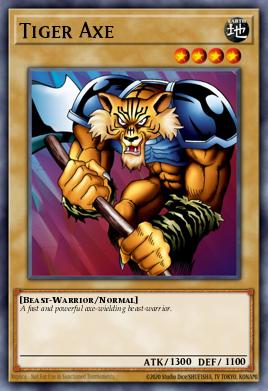 Tiger Axe Yu-Gi-Oh card