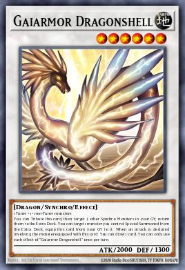 Gaiarmor Dragonshell Yu-Gi-Oh card