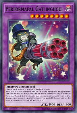 Performapal Gatlinghoul Yu-Gi-Oh card