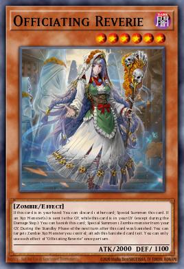 Officiating Reverie Yu-Gi-Oh card