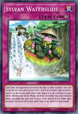 Sylvan Waterslide Yu-Gi-Oh card