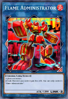 Flame Administrator Yu-Gi-Oh card