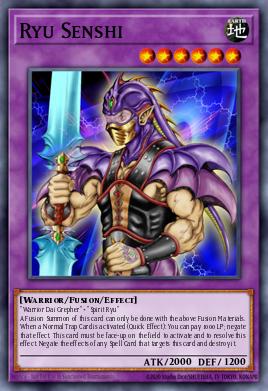 Ryu Senshi Yu-Gi-Oh card