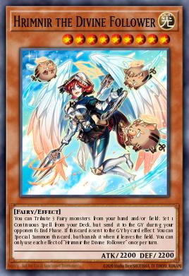 Hrimnir the Divine Follower Yu-Gi-Oh card