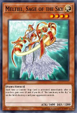 Meltiel, Sage of the Sky Yu-Gi-Oh card