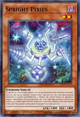 Spright Pixies Yu-Gi-Oh card