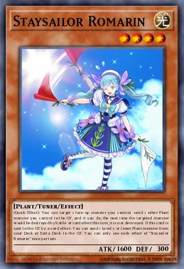 Staysailor Romarin Yu-Gi-Oh card