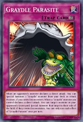 Graydle Parasite Yu-Gi-Oh card