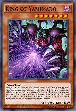 King of Yamimado Yu-Gi-Oh card