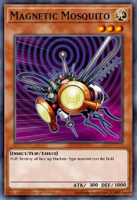 Magnetic Mosquito Yu-Gi-Oh card