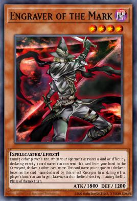 Engraver of the Mark Yu-Gi-Oh card